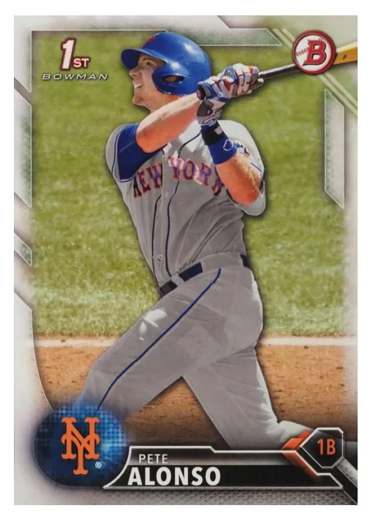 Pete Alonso, 2016 Bowman Draft