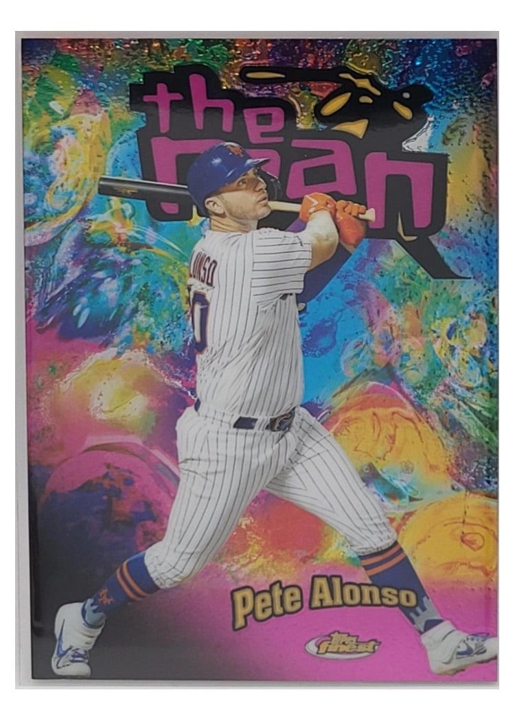 2020 Finest The Man Pete Alonso #FTM-28 card