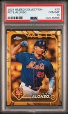 2024 Topps Gilded Collection Base Set Pete Alonso #20 card