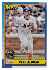 2025 Topps 1990 Topps Baseball (Series One) Pete Alonso #T90-30 card