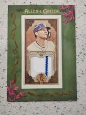 2025 Topps Allen & Ginter Allen & Ginter Mini Framed Relics Pete Alonso #MFR-PA card
