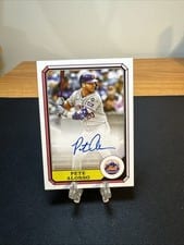 2025 Topps Archives 1987 Topps Boardwalk and Baseball Autographs Pete Alonso #87BBA-PA card