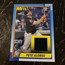 2026 Topps 1991 Topps Relics Pete Alonso #91R2-PA card
