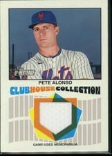 2026 Topps Heritage Clubhouse Collection Relics Pete Alonso #CCR-PA card