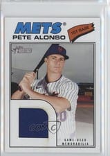 2026 Topps Heritage Real One Relics Pete Alonso #ROR-PA card
