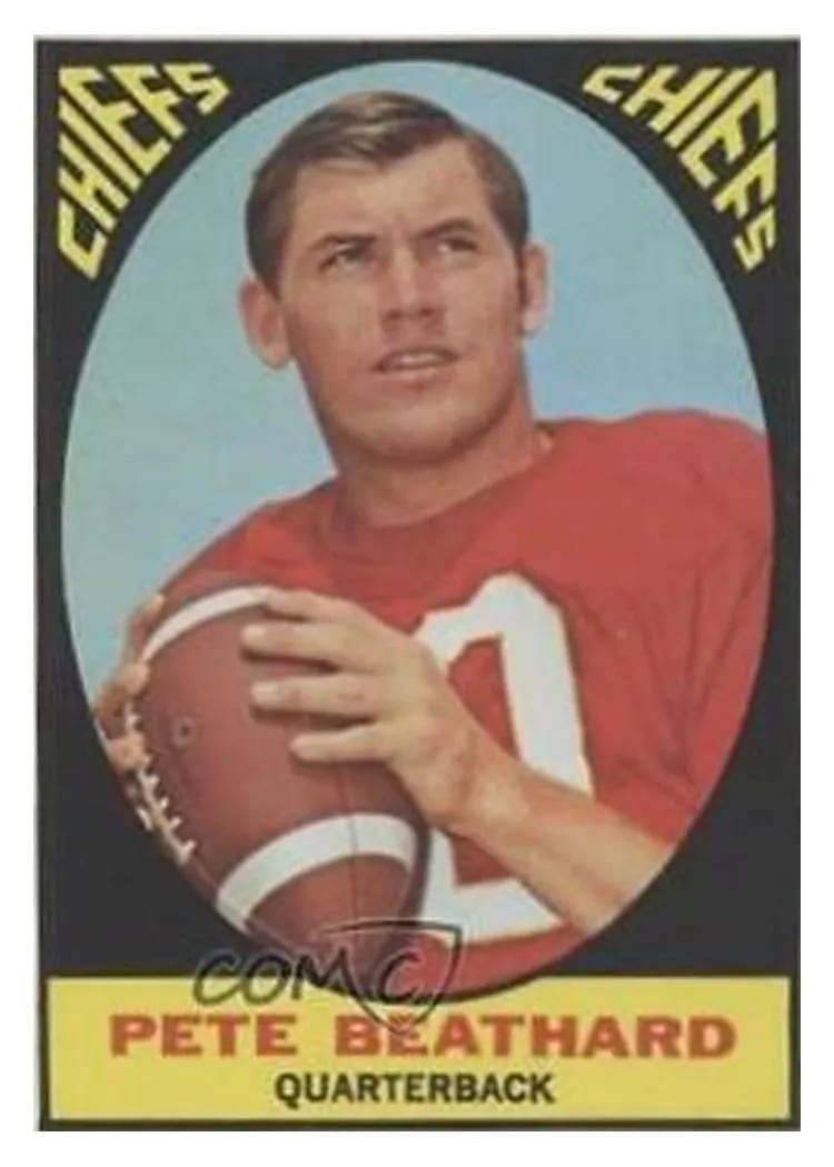 1967 Topps Pete Beathard #60 card