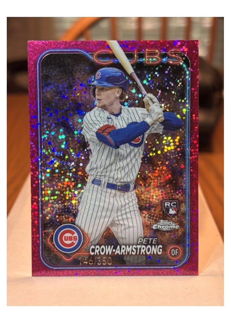 2024 Topps Chrome Pete Crow-Armstrong #16 card