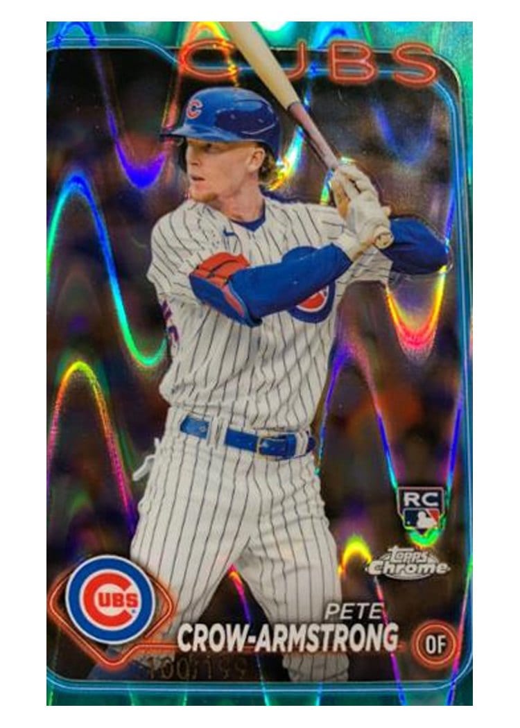 2024 Topps Chrome Pete Crow-Armstrong #16 card