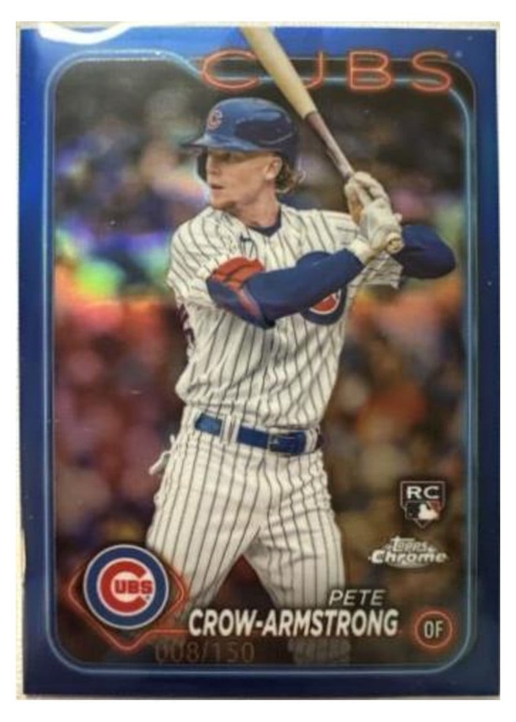 2024 Topps Chrome Pete Crow-Armstrong #16 card