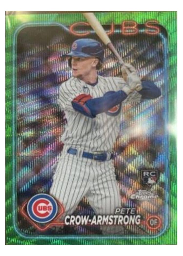 2024 Topps Chrome Pete Crow-Armstrong #16 card