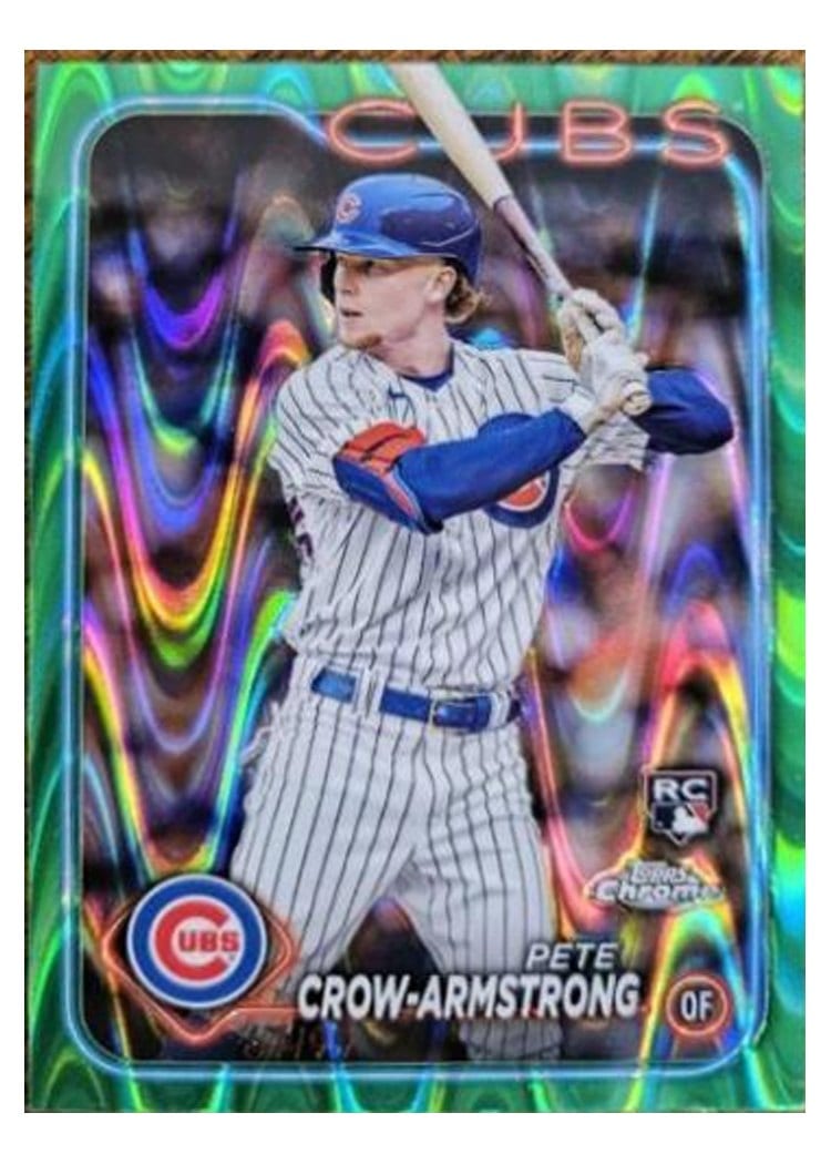 2024 Topps Chrome Pete Crow-Armstrong #16 card