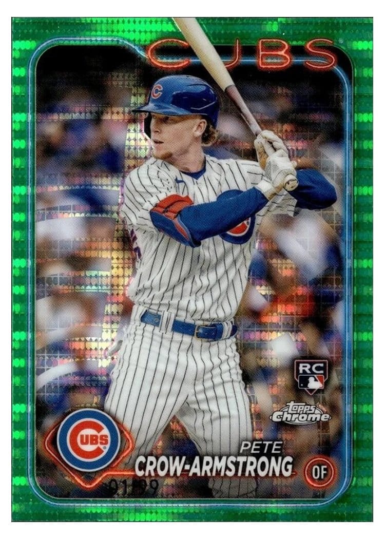 2024 Topps Chrome Pete Crow-Armstrong #16 card