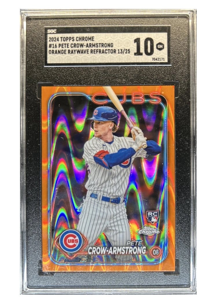 2024 Topps Chrome Pete Crow-Armstrong #16 card