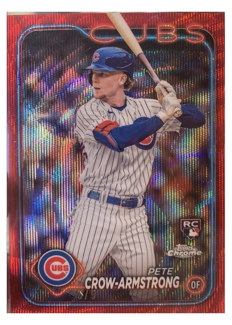 2024 Topps Chrome Pete Crow-Armstrong #16 card