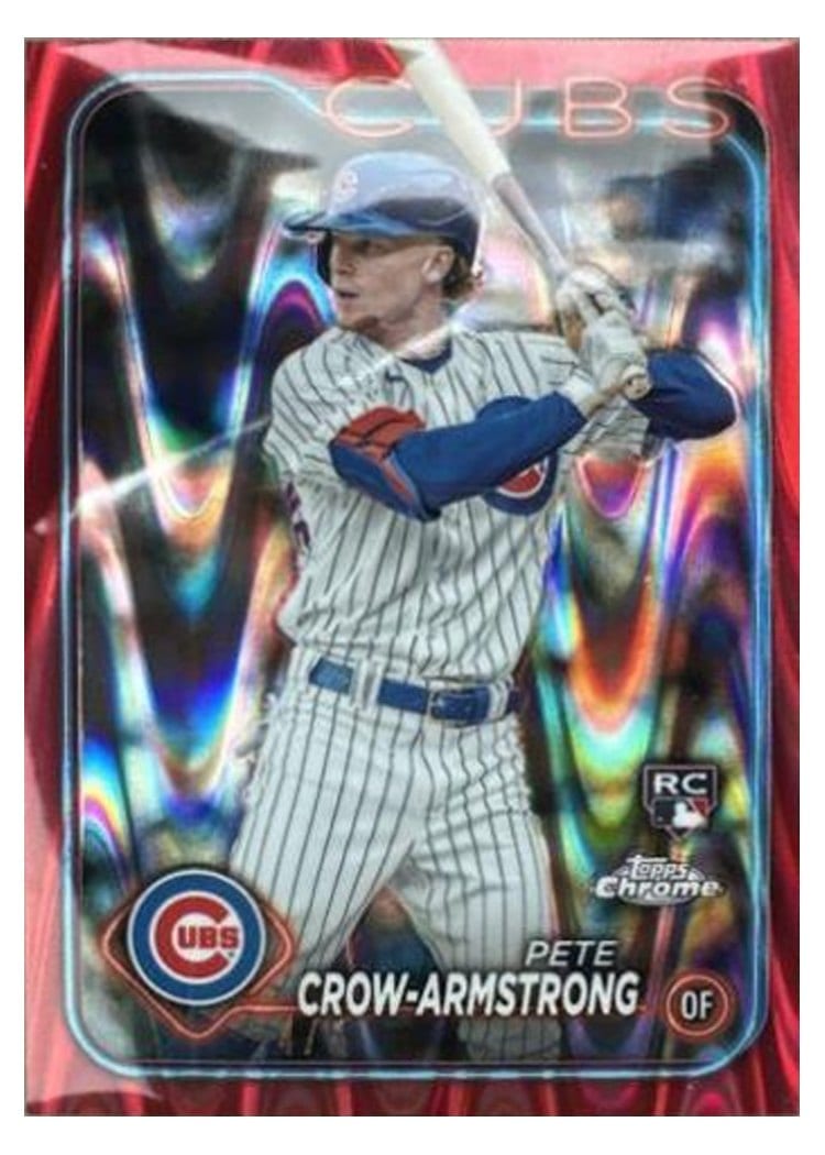 2024 Topps Chrome Pete Crow-Armstrong #16 card
