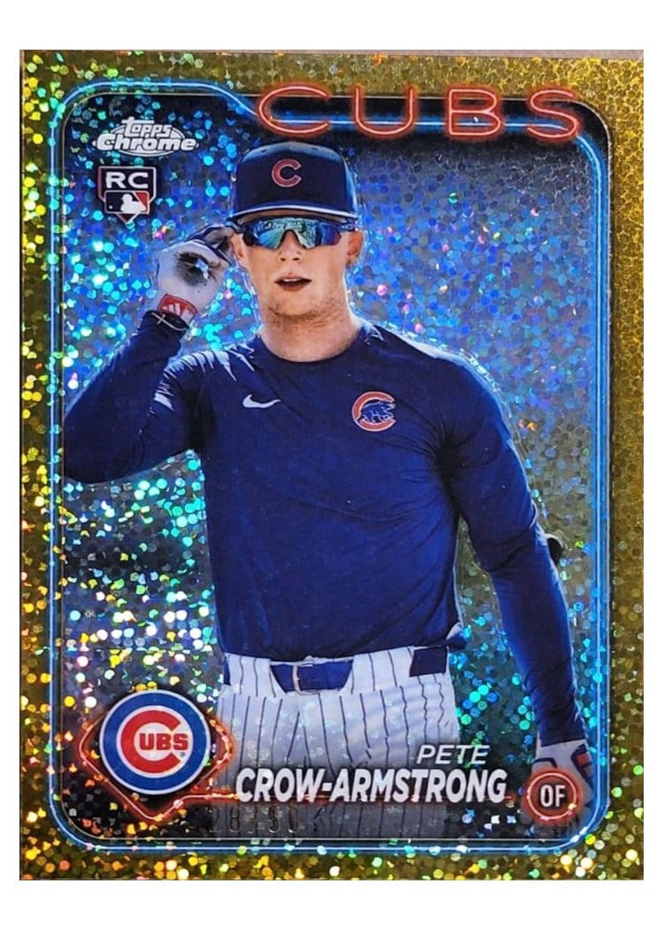 2024 Topps Chrome Pete Crow-Armstrong #16 card
