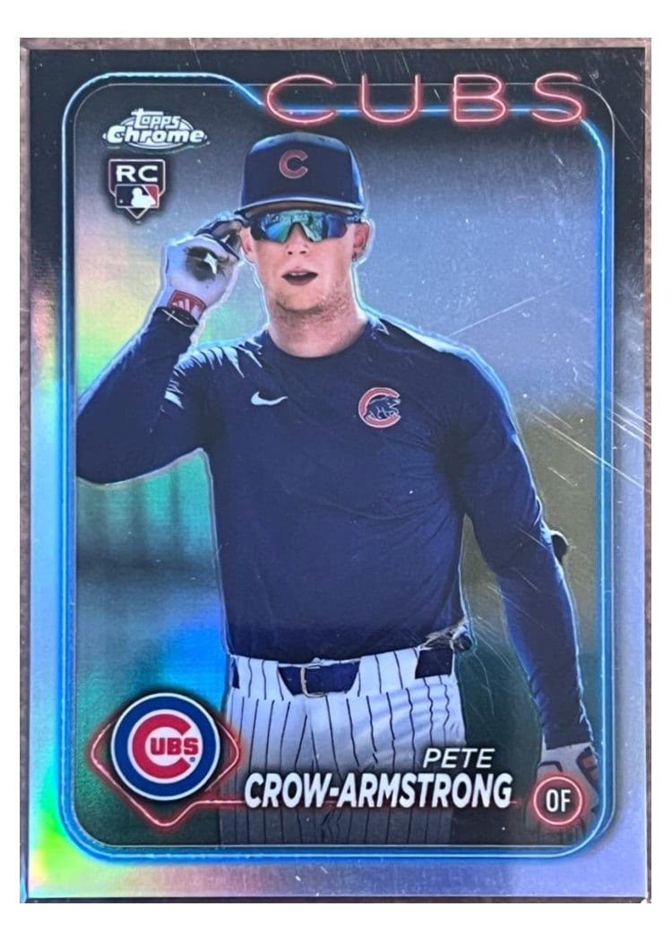 2024 Topps Chrome Pete Crow-Armstrong #16 card