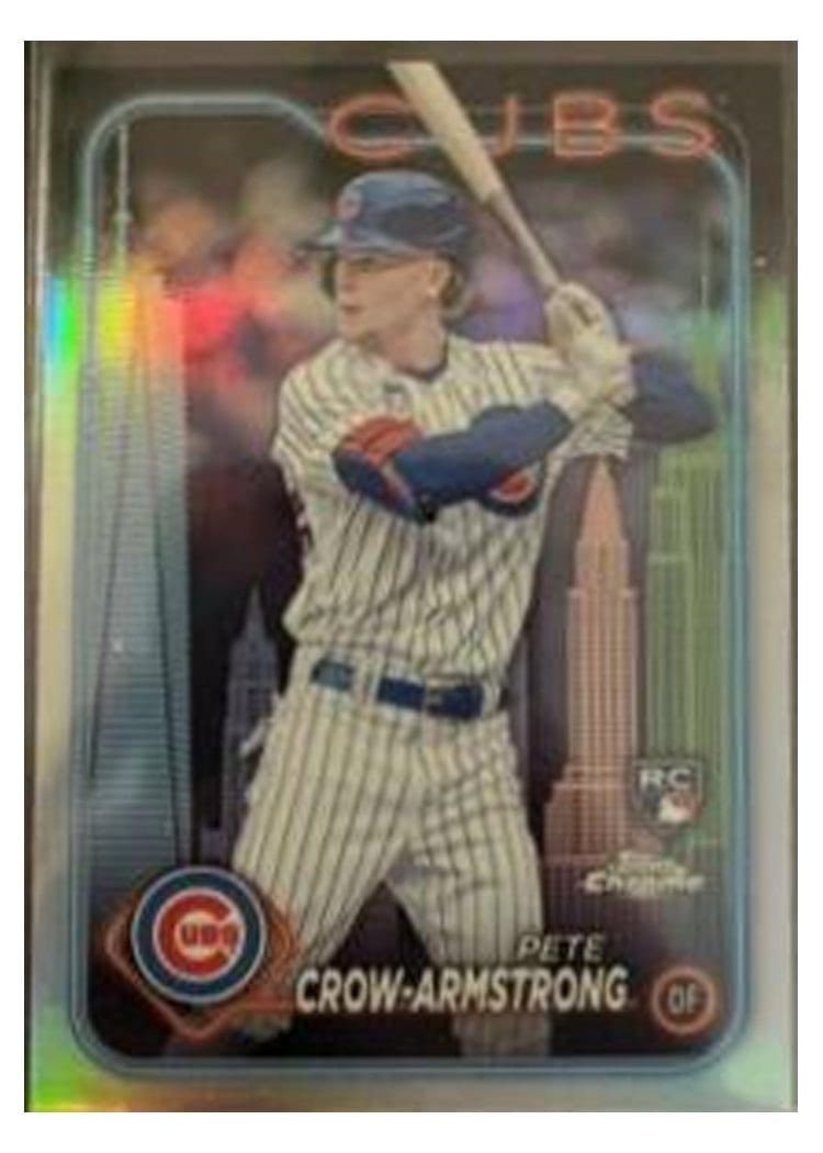 2024 Topps Chrome Pete Crow-Armstrong #16 card