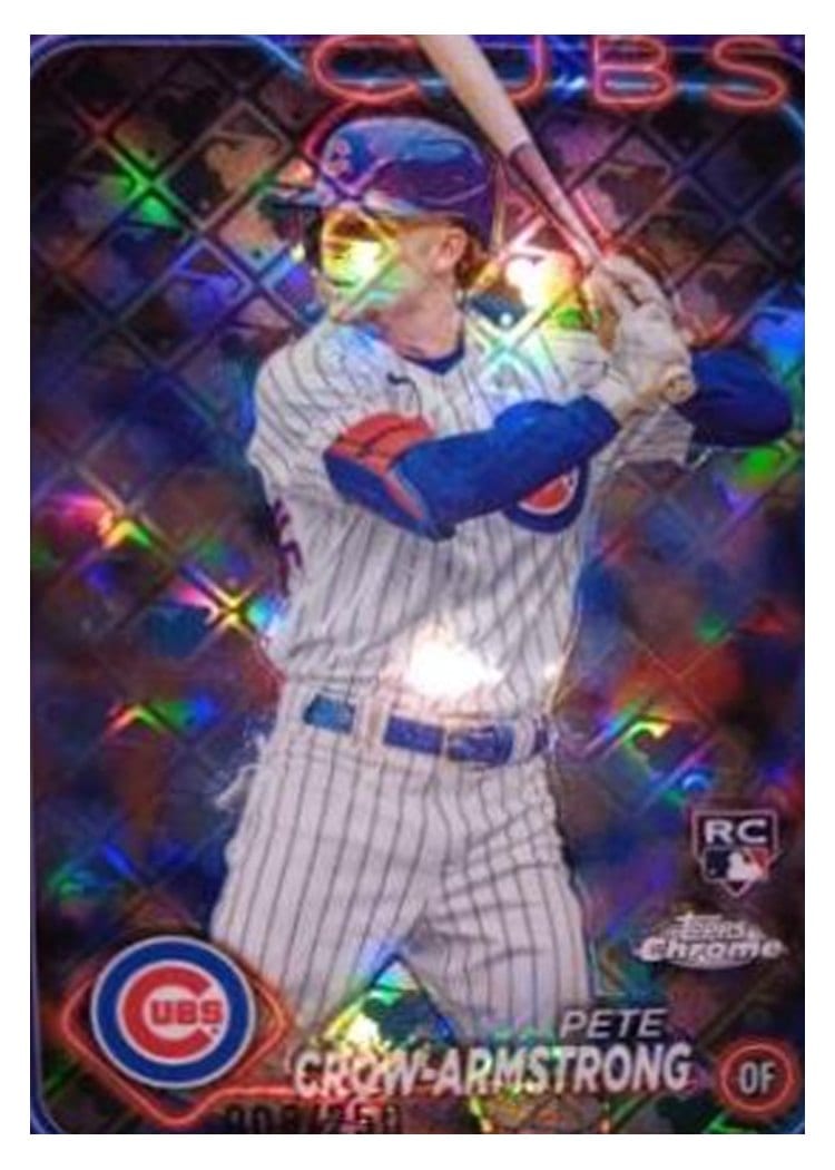 2024 Topps Chrome Pete Crow-Armstrong #16 card