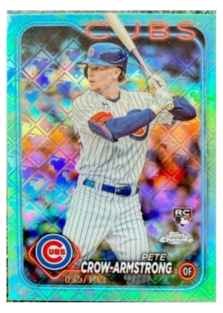 2024 Topps Chrome Pete Crow-Armstrong #16 card