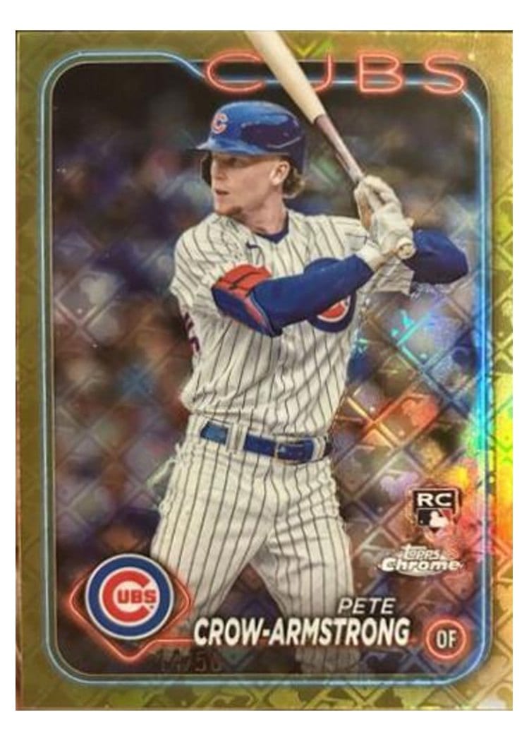2024 Topps Chrome Pete Crow-Armstrong #16 card