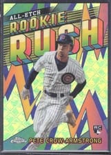 2024 Topps Chrome Logofractor Edition Chrome All-Etch Rookie Rush Pete Crow-Armstrong #CERL-2