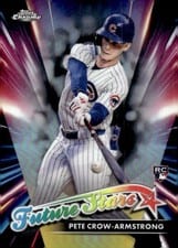 2024 Topps Chrome Update Future Stars Pete Crow-Armstrong #FSU-19 card