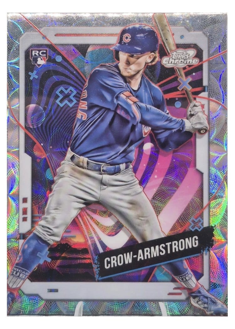 2024 Topps Cosmic Chrome Base Set Pete Crow-Armstrong #52 card