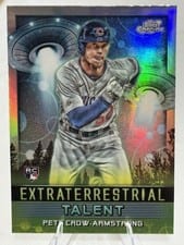 2024 Topps Cosmic Chrome Extraterrestrial Talent Pete Crow-Armstrong #ET-9 card