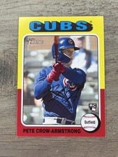 2024 Topps Heritage Pete Crow-Armstrong #177 card