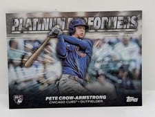 2024 Topps Platinum Performers Pete Crow-Armstrong #PP-3 card