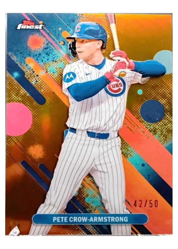 2025 Finest Base Set Pete Crow-Armstrong #47 card