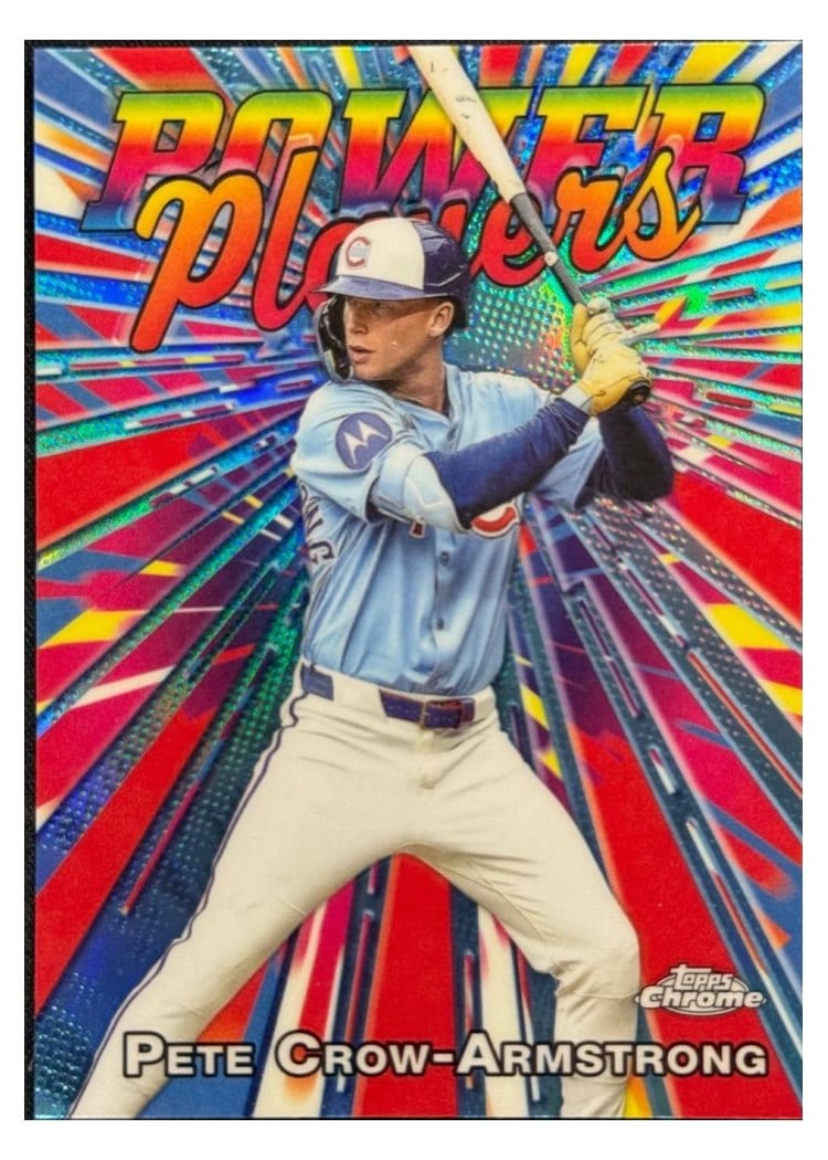 2025 Topps Chrome Update Power Players Pete Crow-Armstrong #PP-44