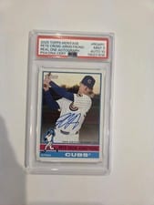 2025 Topps Heritage Real One Autographs Pete Crow-Armstrong #ROA-PC