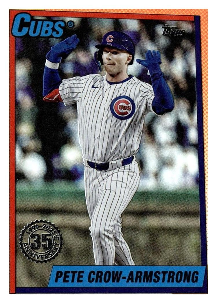 2025 Topps Update 1990 Topps Baseball Pete Crow-Armstrong #U90-7 card
