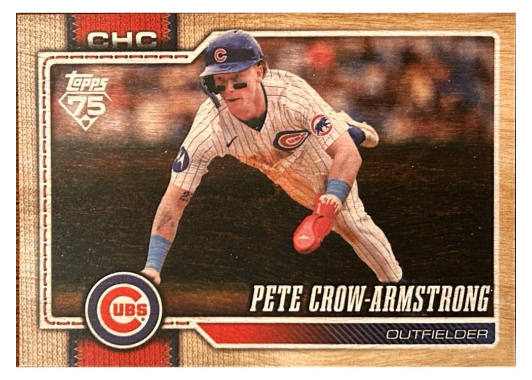 2026 Topps Pete Crow-Armstrong #196 card