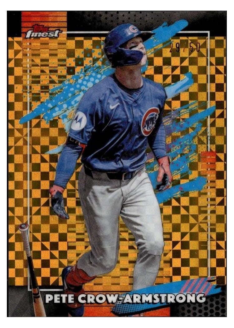 2026 Topps Finest Pete Crow-Armstrong #189 card