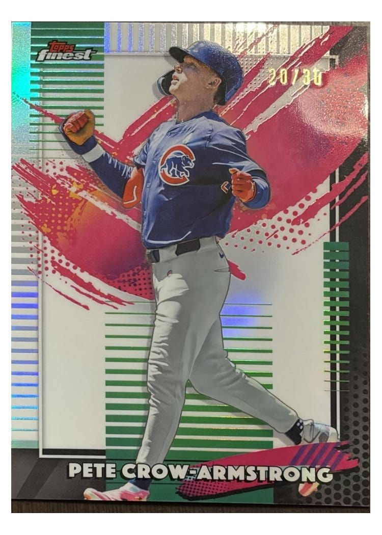 2026 Topps Finest Pete Crow-Armstrong White X-Fractor #235 card