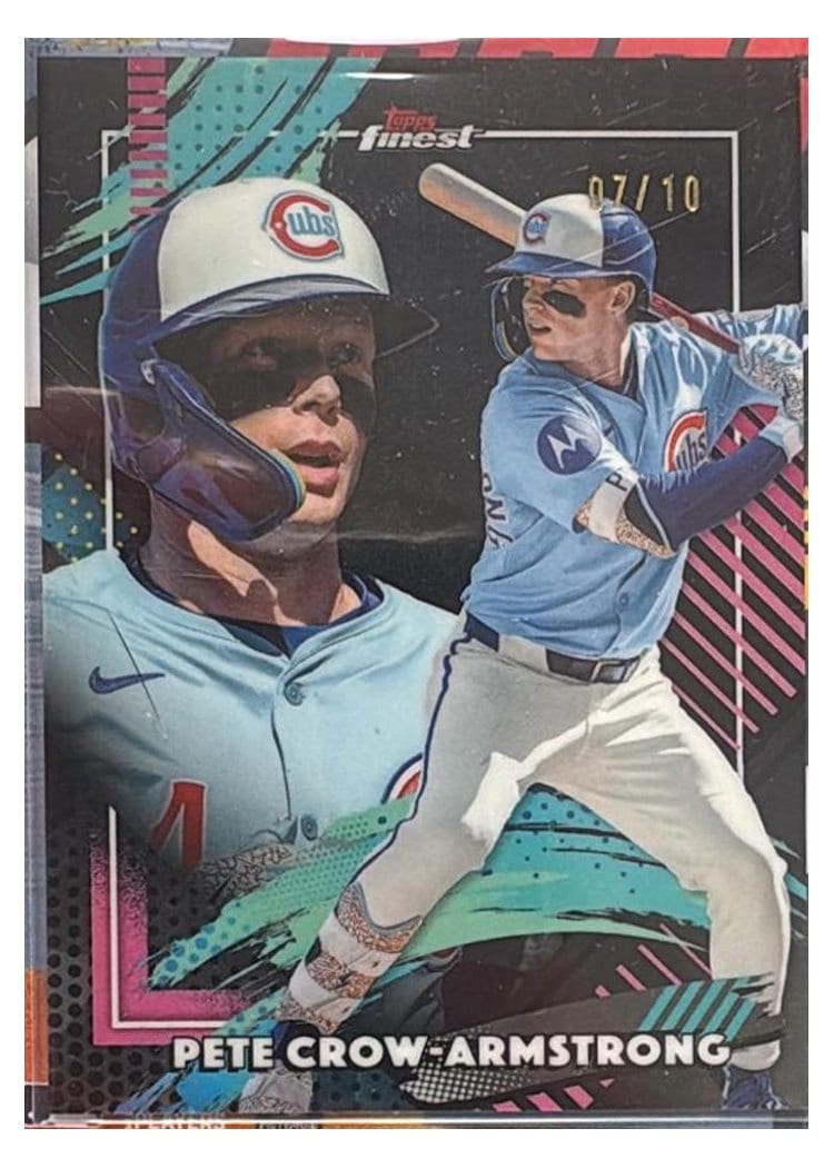 2026 Topps Finest Pete Crow-Armstrong #303 card