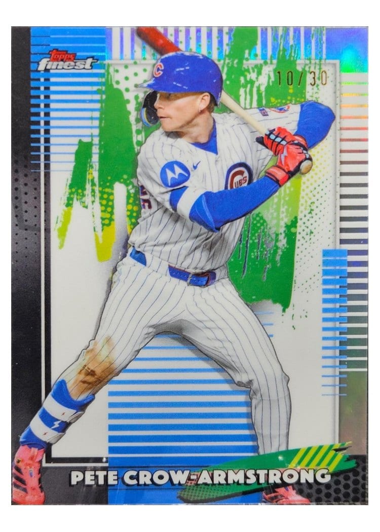 2026 Topps Finest Pete Crow-Armstrong White Refractor #71 card