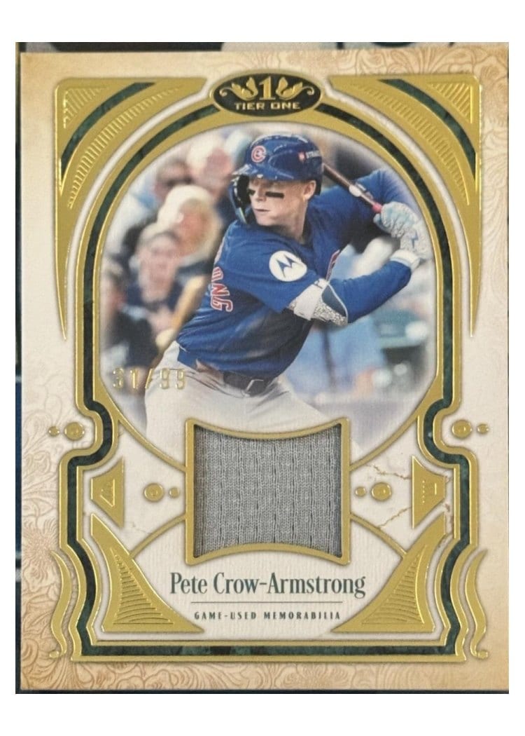 2026 Topps Tier One Tier One Talent Relics Pete Crow-Armstrong #T1TR-PC