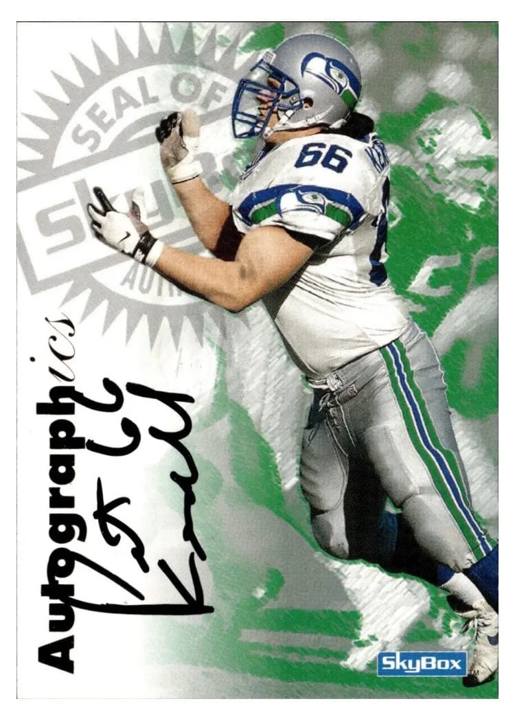 1997 Skybox Premium Autographics Pete Kendall card