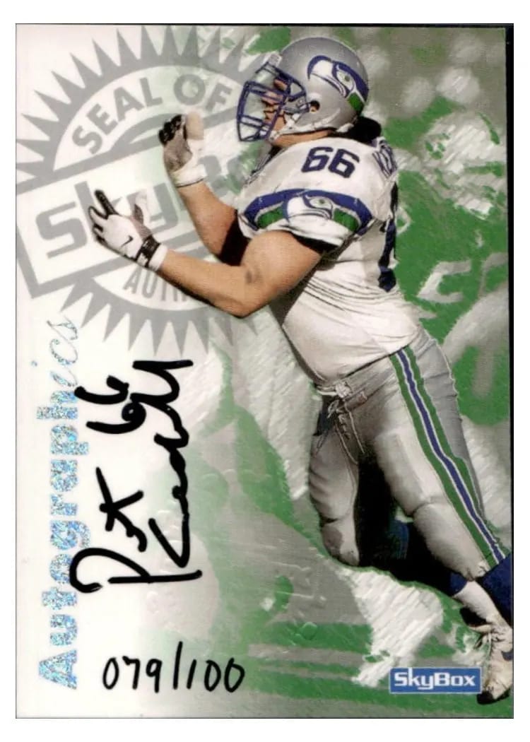 1997 Skybox Premium Autographics Pete Kendall card