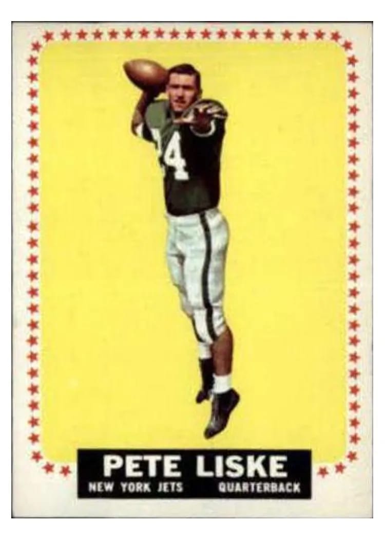 1964 Topps Pete Liske #117 card