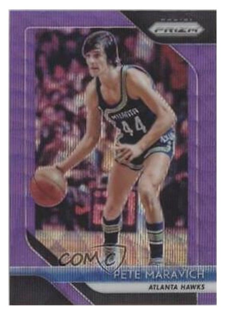 2018-19 Panini Prizm Base Set Pete Maravich #255 card