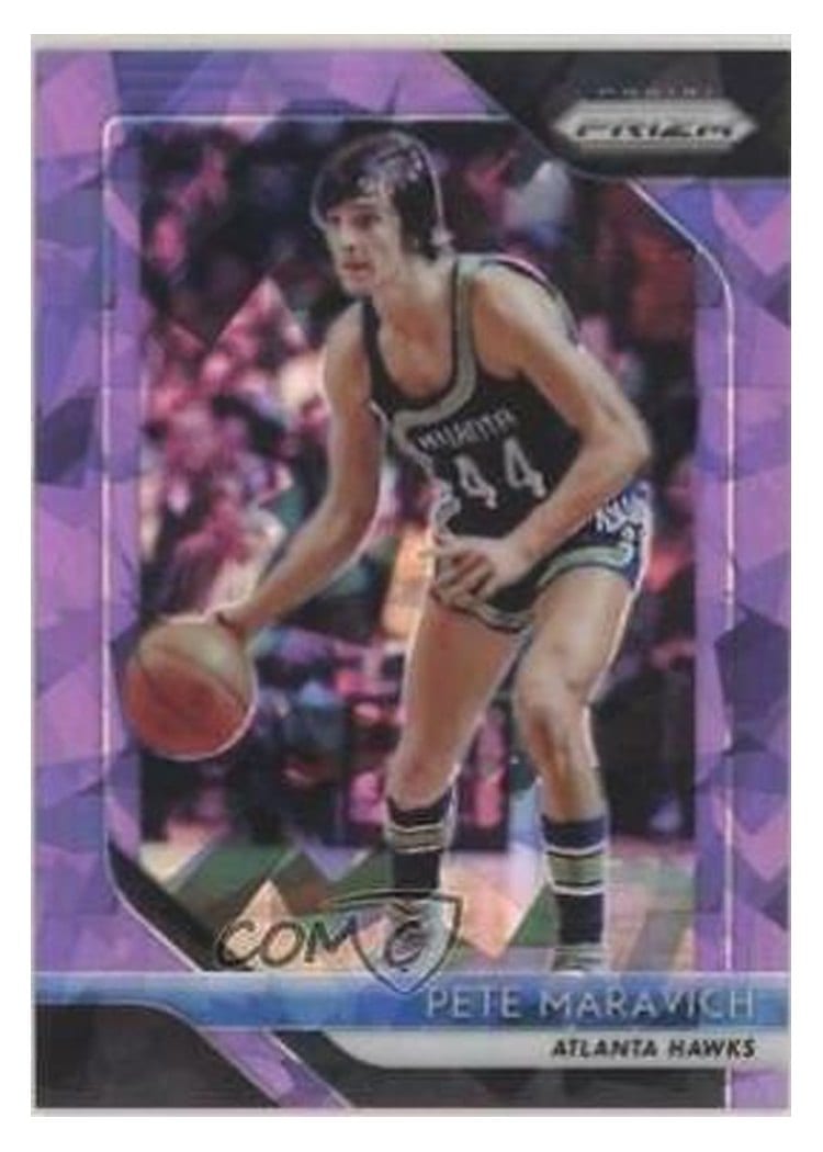 2018-19 Panini Prizm Base Set Pete Maravich #255 card
