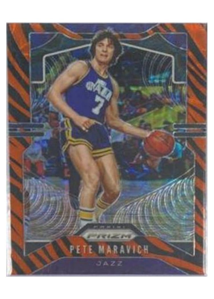 2019-20 Panini Prizm Base Set Pete Maravich #17 card