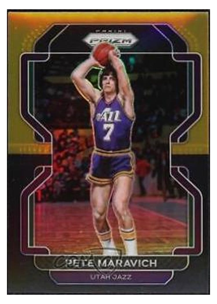 2021-22 Panini Prizm Base Set Pete Maravich #261 card