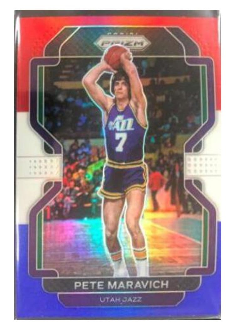 2021-22 Panini Prizm Base Set Pete Maravich #261 card