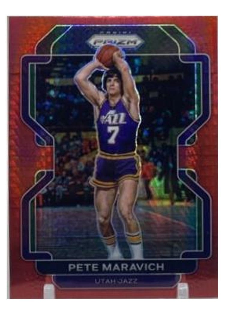 2021-22 Panini Prizm Base Set Pete Maravich #261 card